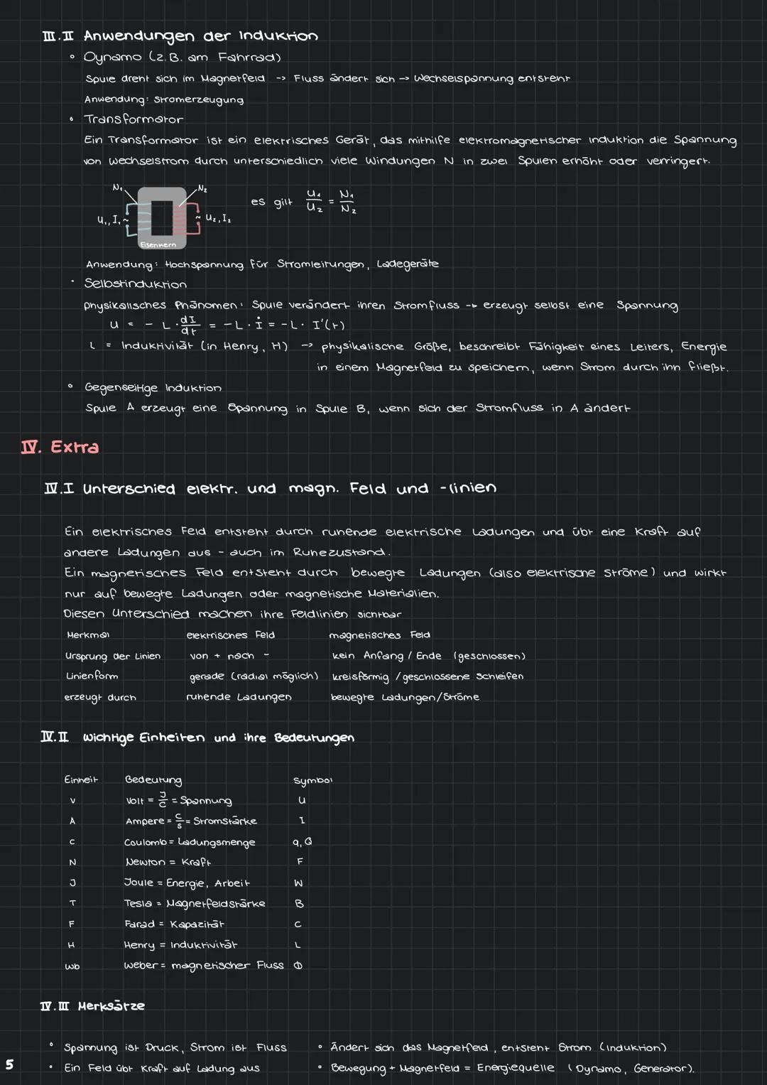 1
Physik Lernzettel Q1, Q2
Themen
Q1 - Elektrizität & Magnetismus
> Elektrisches Feld: Feldstärke, Potential, Arbeit, Capacitance
> Magnetis