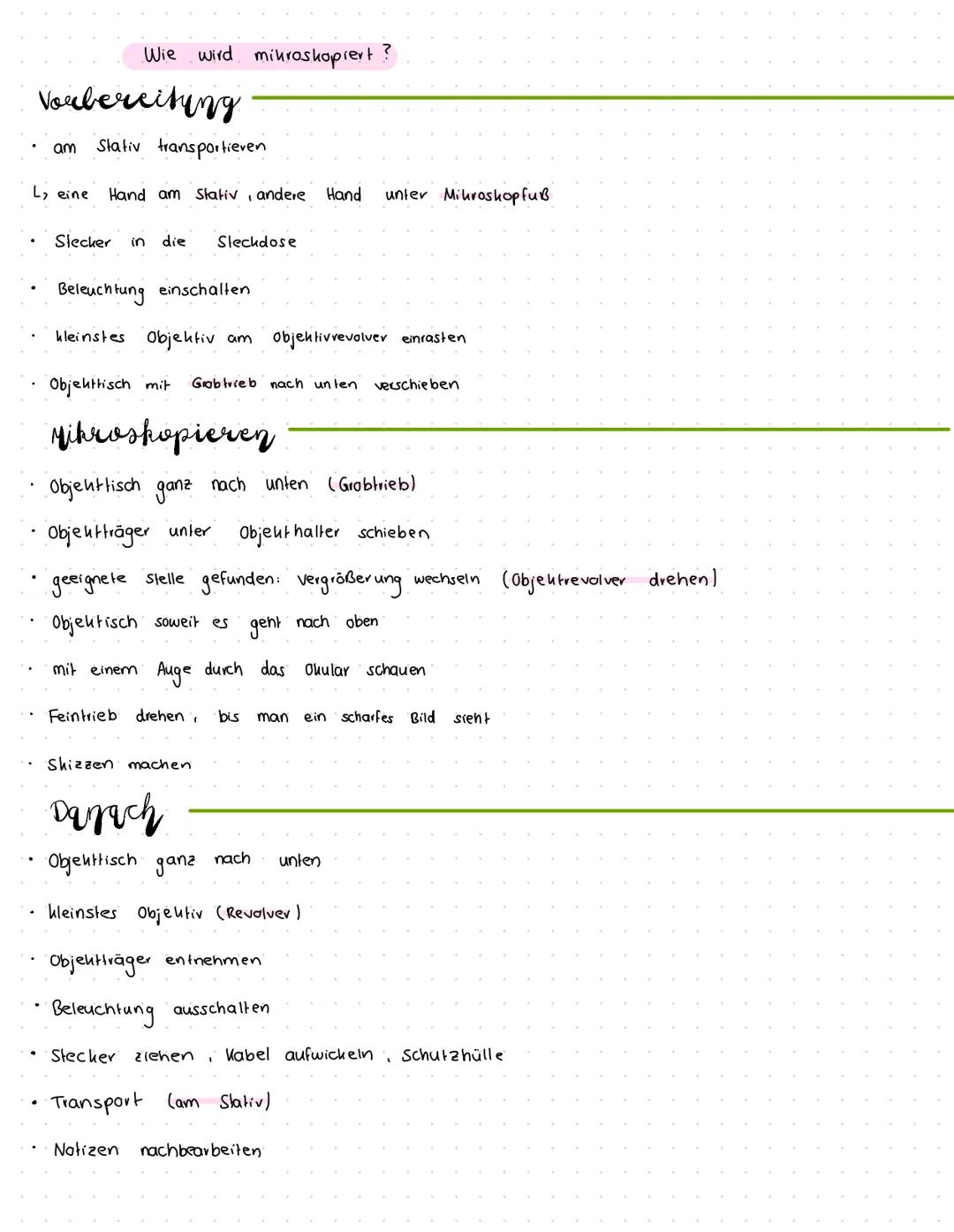 LERNZETTEL BIOLOGIE
Unterschied Tier - und Pflanzenzellen
Gemeinsamkeiten
Unterschiede
• Zellen gehen durch Teilungen aus
anderen hervor
• T