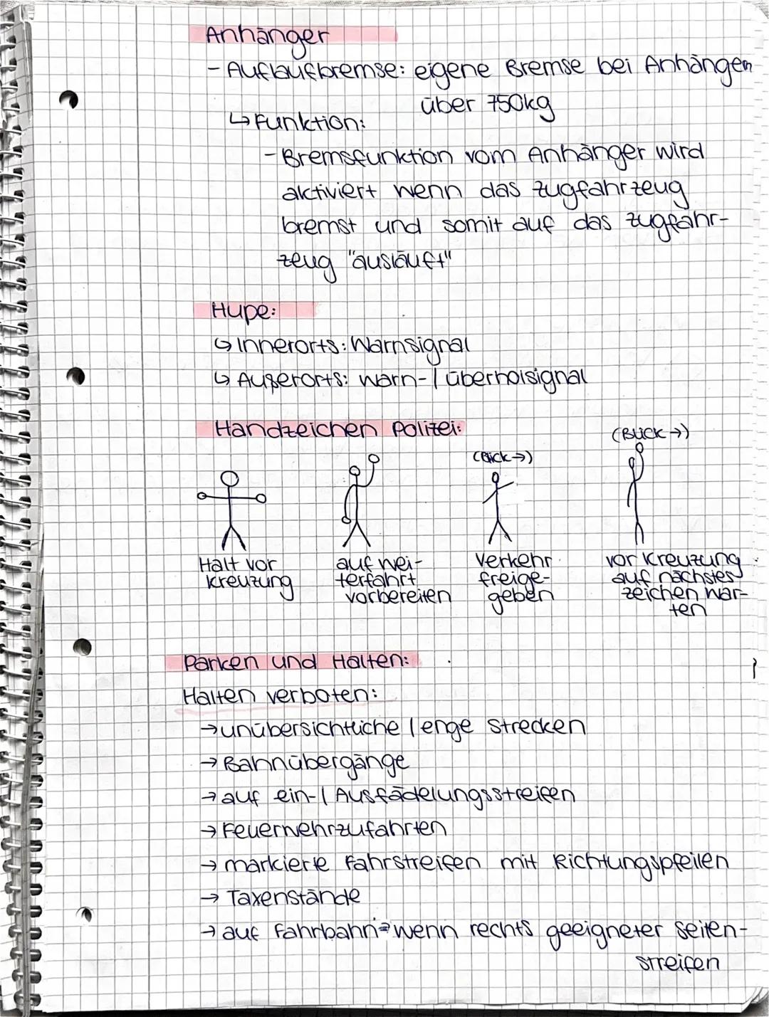 # FAHRSCHULE
## Geschwindigkeit:
- Imorts: 50km/h
- Außerorts: 100km/h → LKW | PKW+Anhänger >80%
- Autobahn: mind. 60km/h → Richtigeschw.