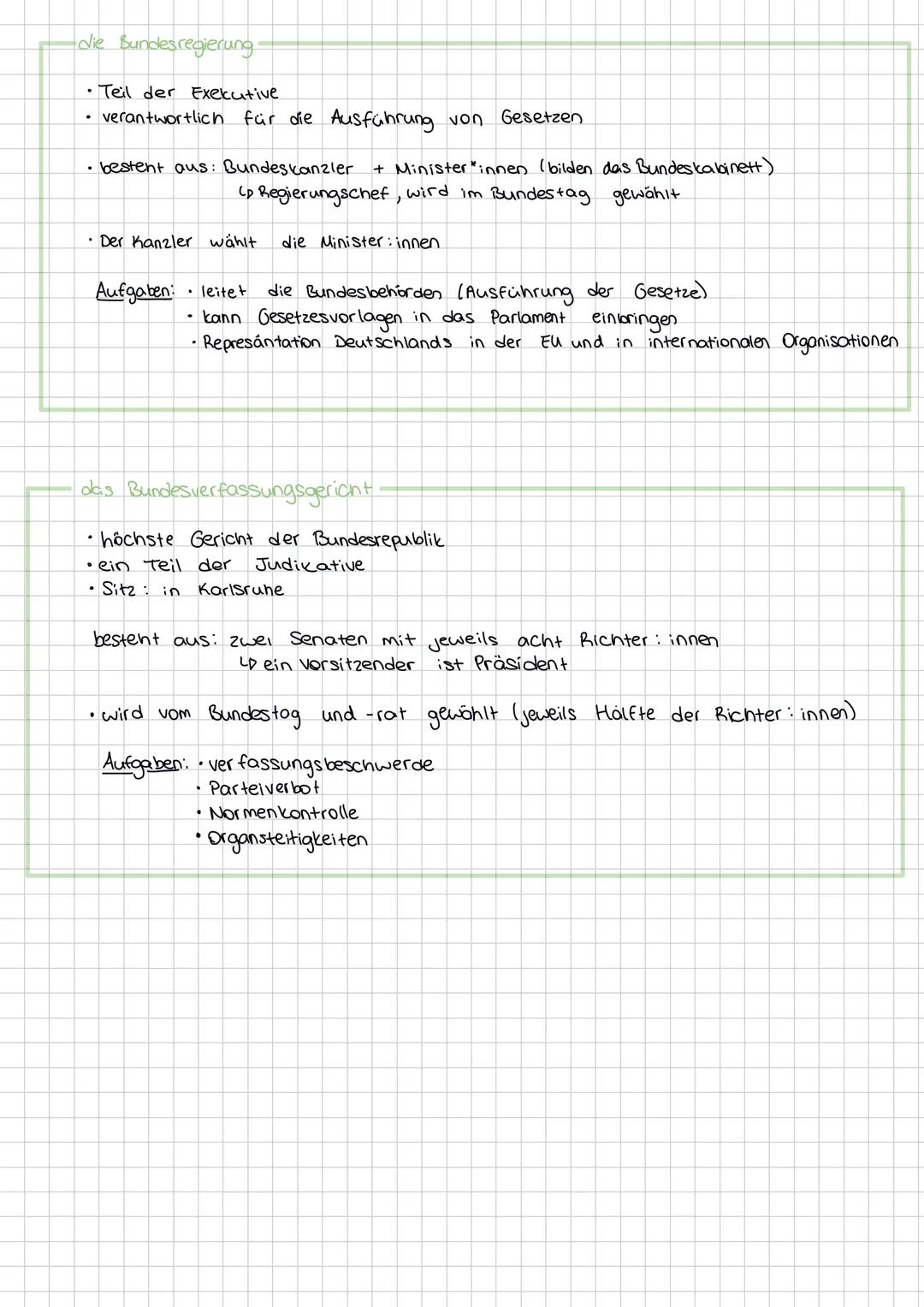 VERFASSUNGSORGANE
- der Bundestag
- der Bundesrat
- der Bundespräsident
- die Bundesregierung
- das Bundesverfassungsgericht
der Bundestag
-