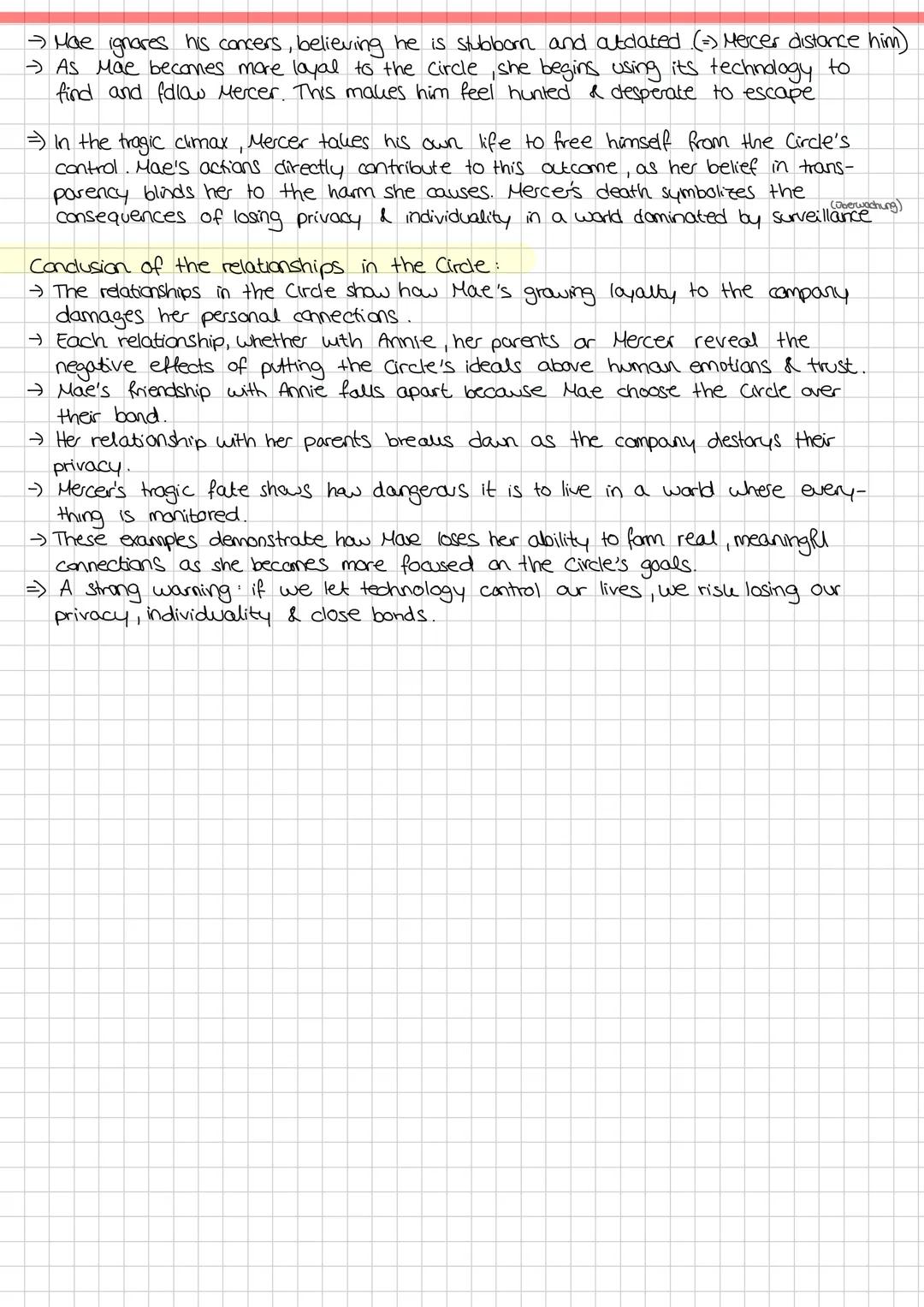 Plot overview:
The Circle
The novel "The Cirde is about Mae Holland, a yang woman, who gets gets her dream
job at the powerful tech company,
