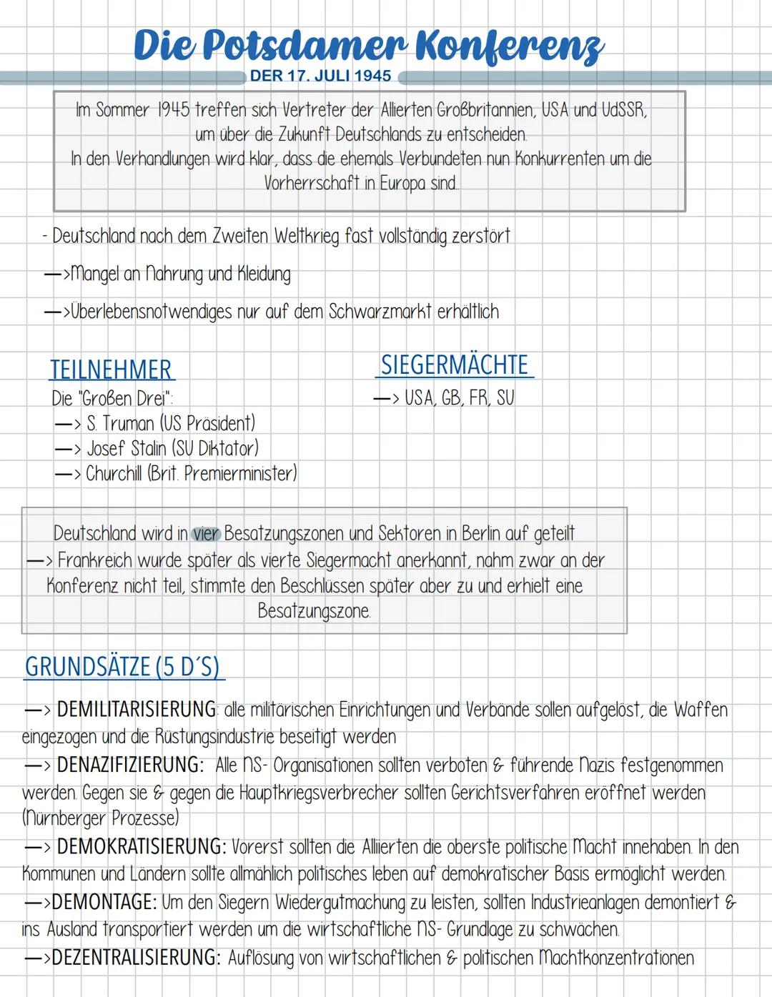 Die Stunde null
DER 8.MAI 1945 - ΕΙN TAG VON BEDEUTUNG?
Ab Stunde Null wird die unmittelbare Zeit nach dem Ende des Zweiten Welt Siegs
bezei