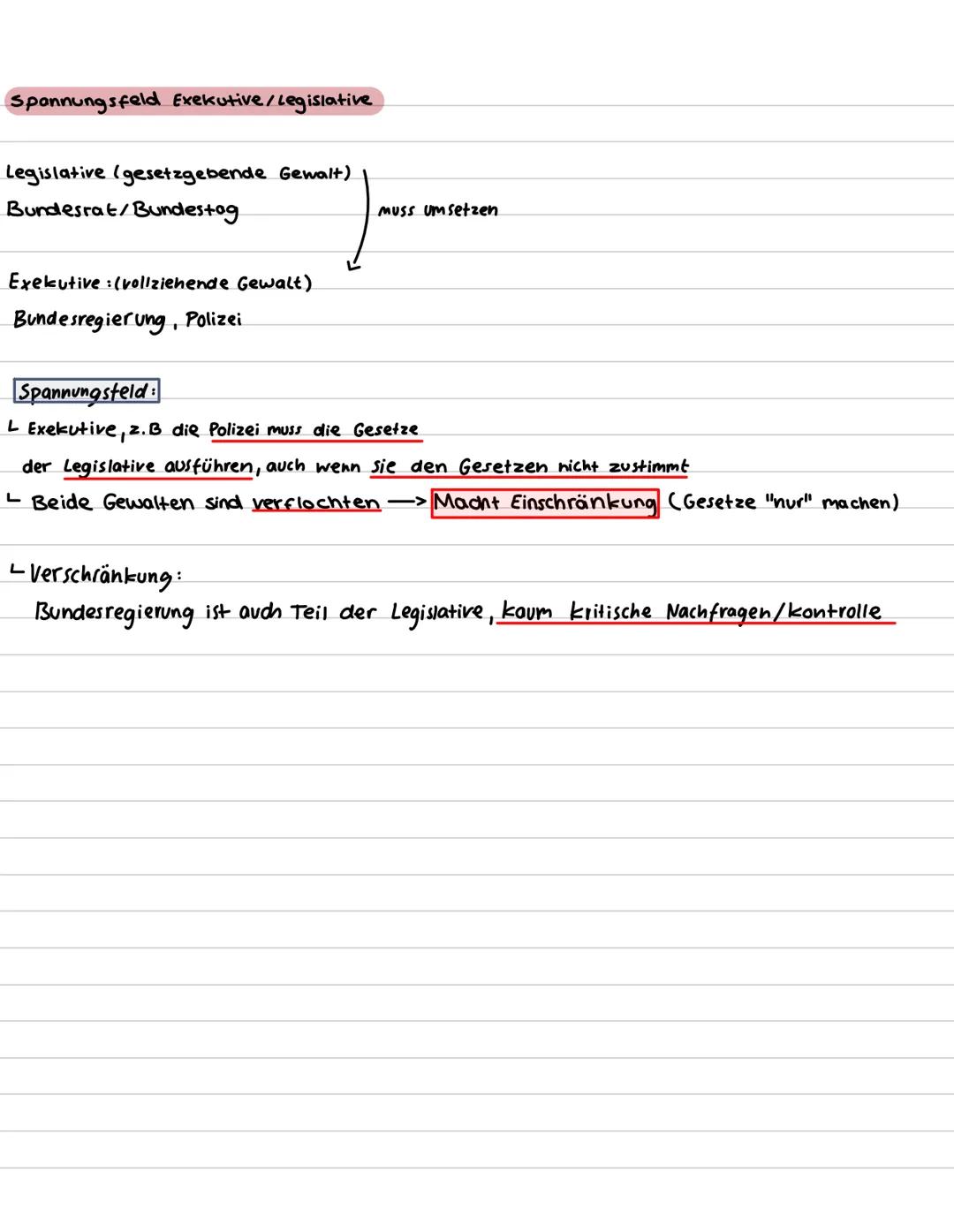 Q1.1 Verfassung und Verfassungswirklichkeit: Rechtsstaatlichkeit und
Verfassungskonflikte
* nochmal prüfen
grundlegendes Niveau (Grundkurs u