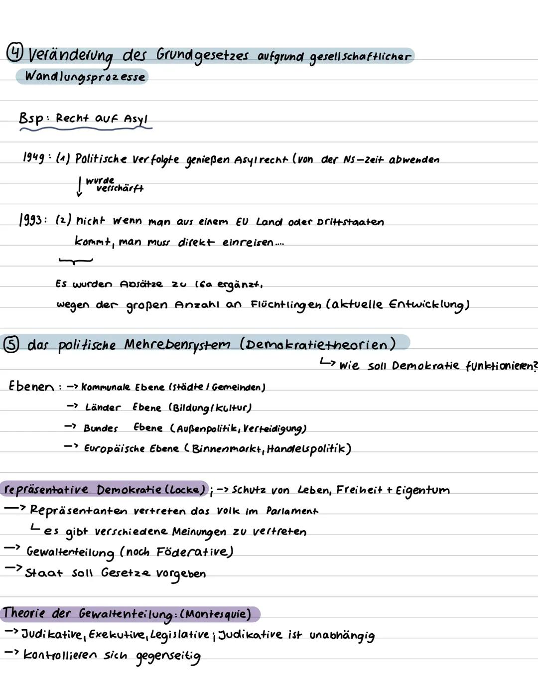 Q1.1 Verfassung und Verfassungswirklichkeit: Rechtsstaatlichkeit und
Verfassungskonflikte
* nochmal prüfen
grundlegendes Niveau (Grundkurs u
