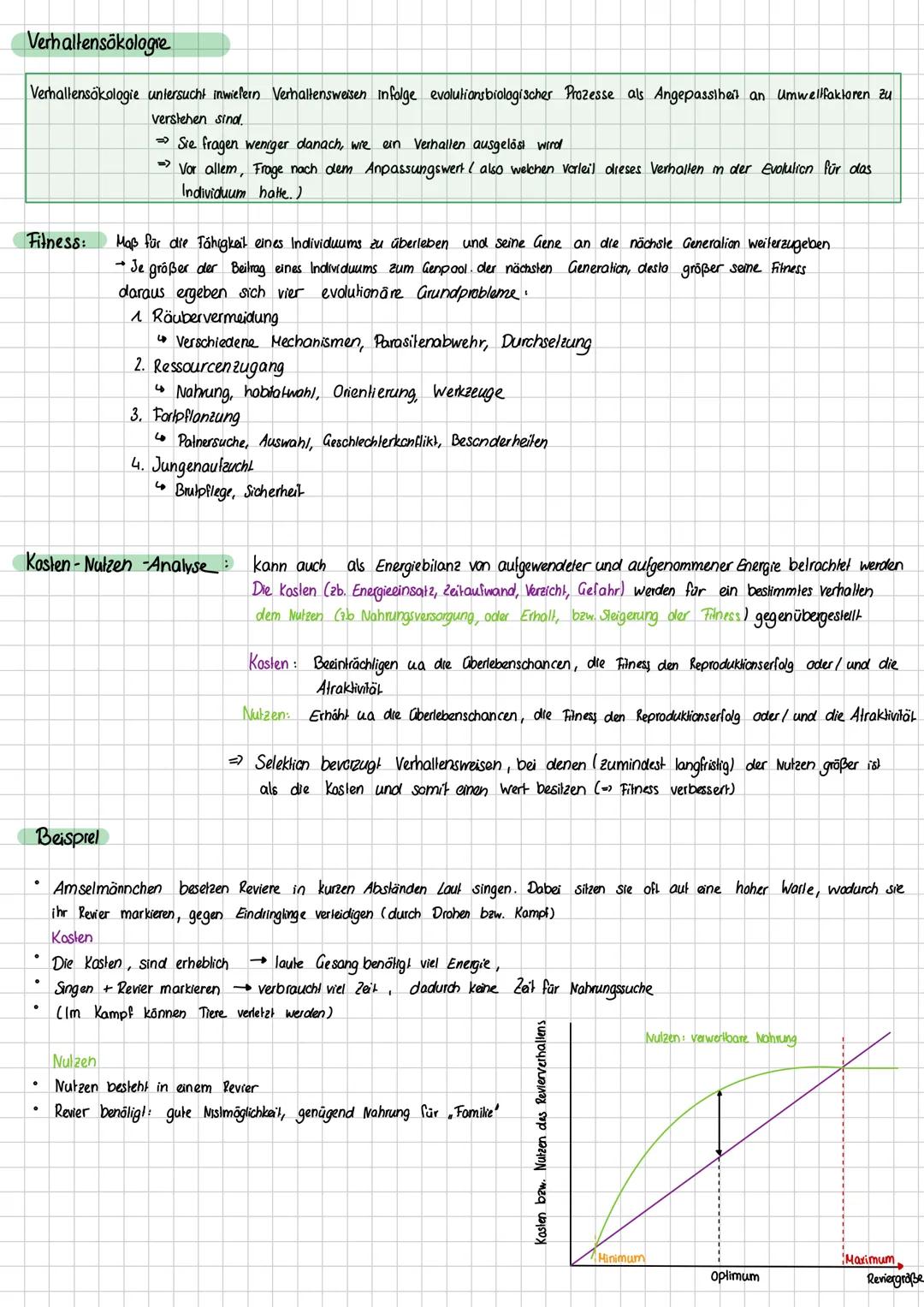 Ursachen von Verhallen
Definition
Proximale Ursachen (Wirkursachen)
• bezeichnen die direkten/unmittelbaren Ursachen für ein Verhalten
• inn
