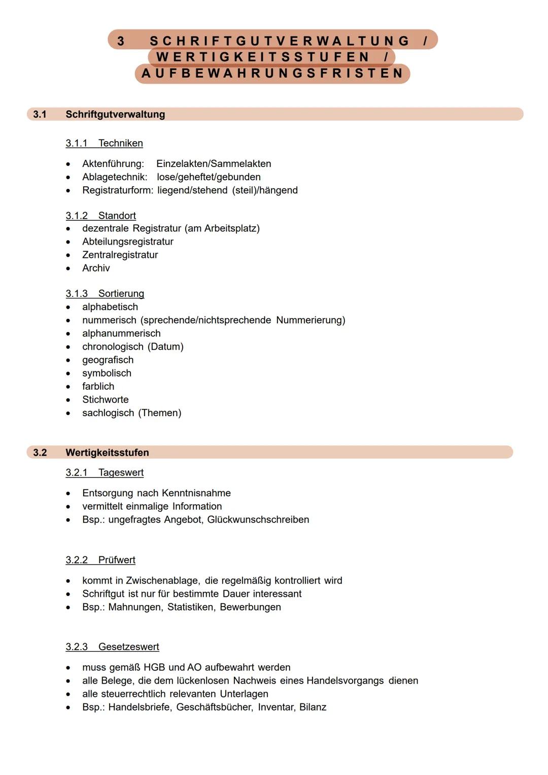 ASSISTENZ
&
SEKRETARIAT ASSISTENZ & SEKRETARIAT
1
Postbearbeitung
LF 2
2
Büroformen / Ergonomie am Arbeitsplatz
LF 2
3
Schriftgutverwaltung