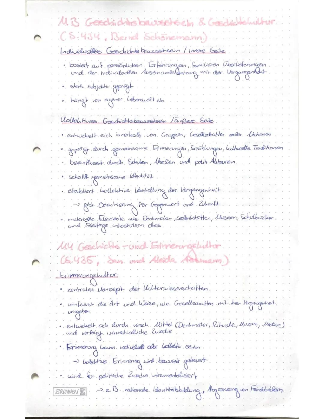 HIST. ERINNERUNG
Geschichte im Alltag:
• Vergangenheit und Geschichte sind allgegenwärtig in unserer
Gesellschaft.
• Historische Orte (Burge