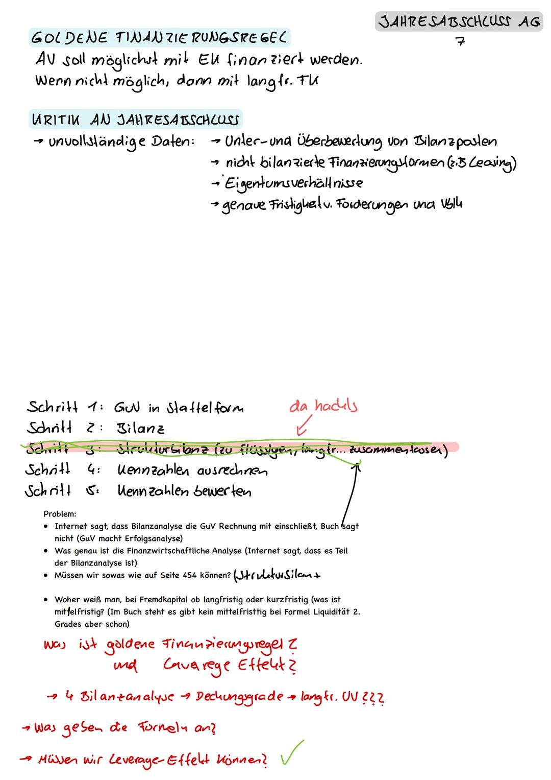 → zeigt Einblick in Vermögens, Ertrags- und
Finanzlage eines Unternehmens
Ist ein Dokument und Rechnungslegung einer best.
Rechnungsperiode
