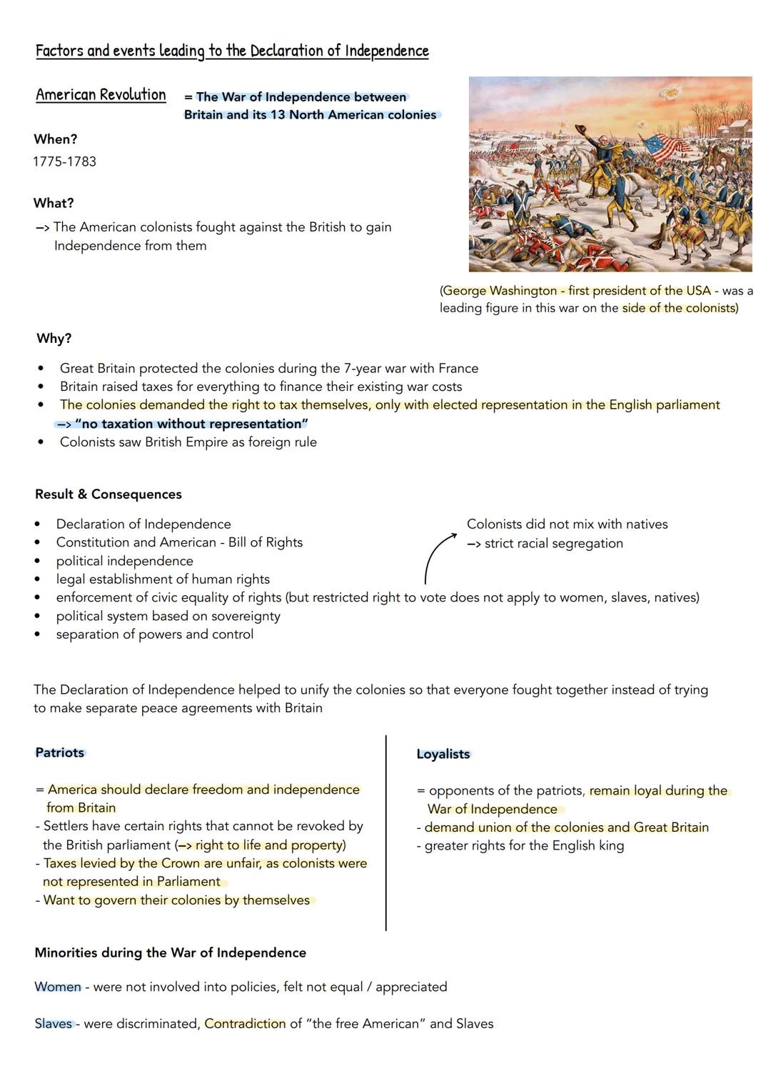 IN HALTSVERZEICHNIS ABITUR
Englisch
Q1.1 The USA - the formation of a nation
Q1.1.1 development and principles of American democracy and the