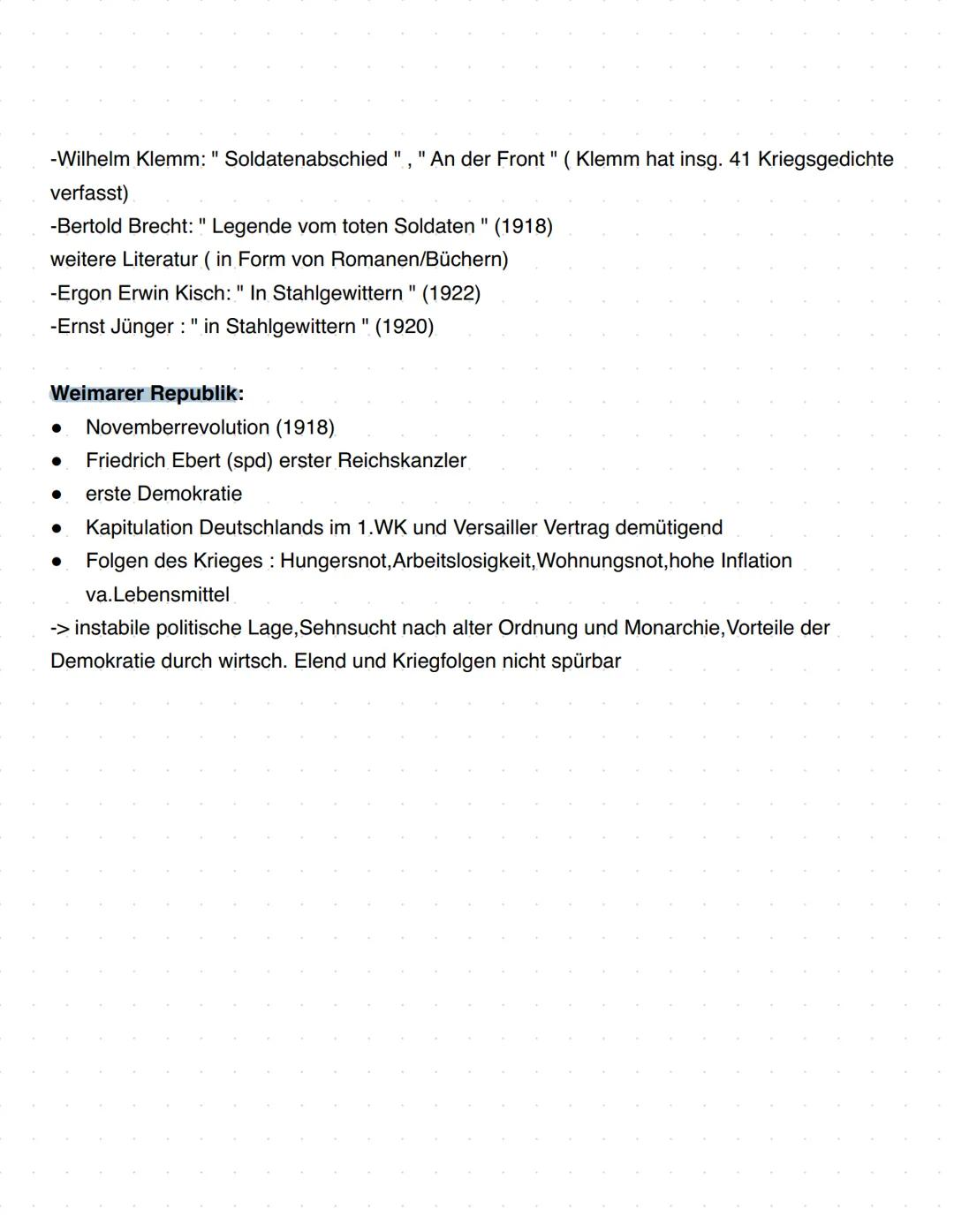 Abitur Deutsch Skript
1) Umbrüche in der deutschen Literatur um 1900
2) Kurzprosa
3) Gedichte Umbrüche in der deutschen Literatur um 1900
In