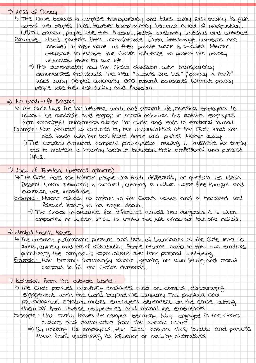 Plot overview:
The Circle
The novel "The Cirde is about Mae Holland, a yang woman, who gets gets her dream
job at the powerful tech company,