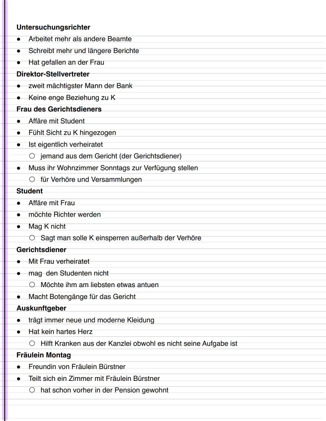 Franz Kafka
Der Prozess Der Prozess
Allgemeines:
Autor: Franz Kafka
Erscheinungsjahr: 1925
Textsorte: Roman
Epoche: Expressionismus
Themen: