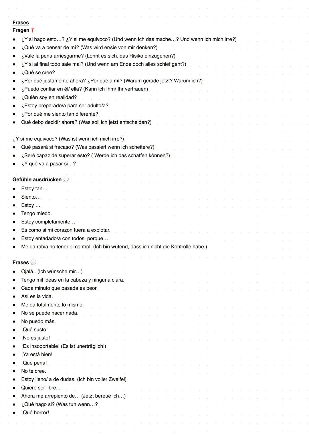 Monólogo interior
Wiedergabe von Gedanken einer Person, in der Regel reflektiert sie über ihre aktuelle Situation/ ihr Leben, häufig in eine