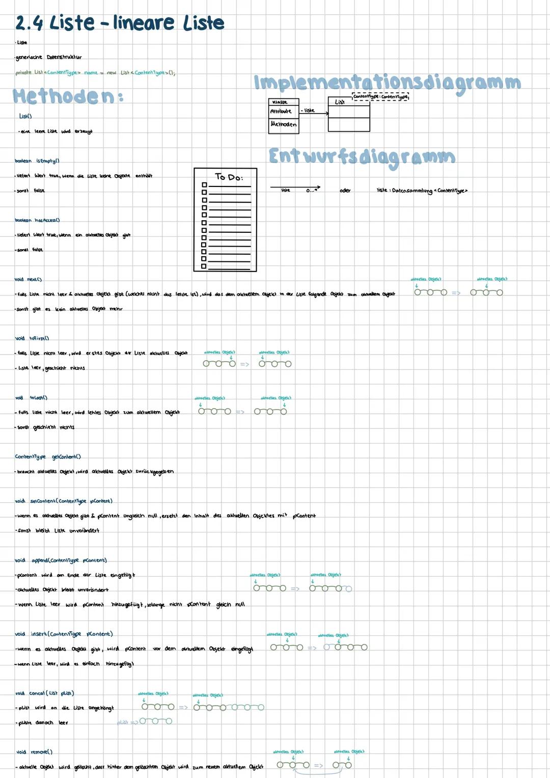 ## INFORMATIK LK
## ABITUR 2024 Inhalt
4. Konzepte der objektorientierten Modellierung
4.1 Klassen, Arten
4.2. Implementierungsdiagramme
4.