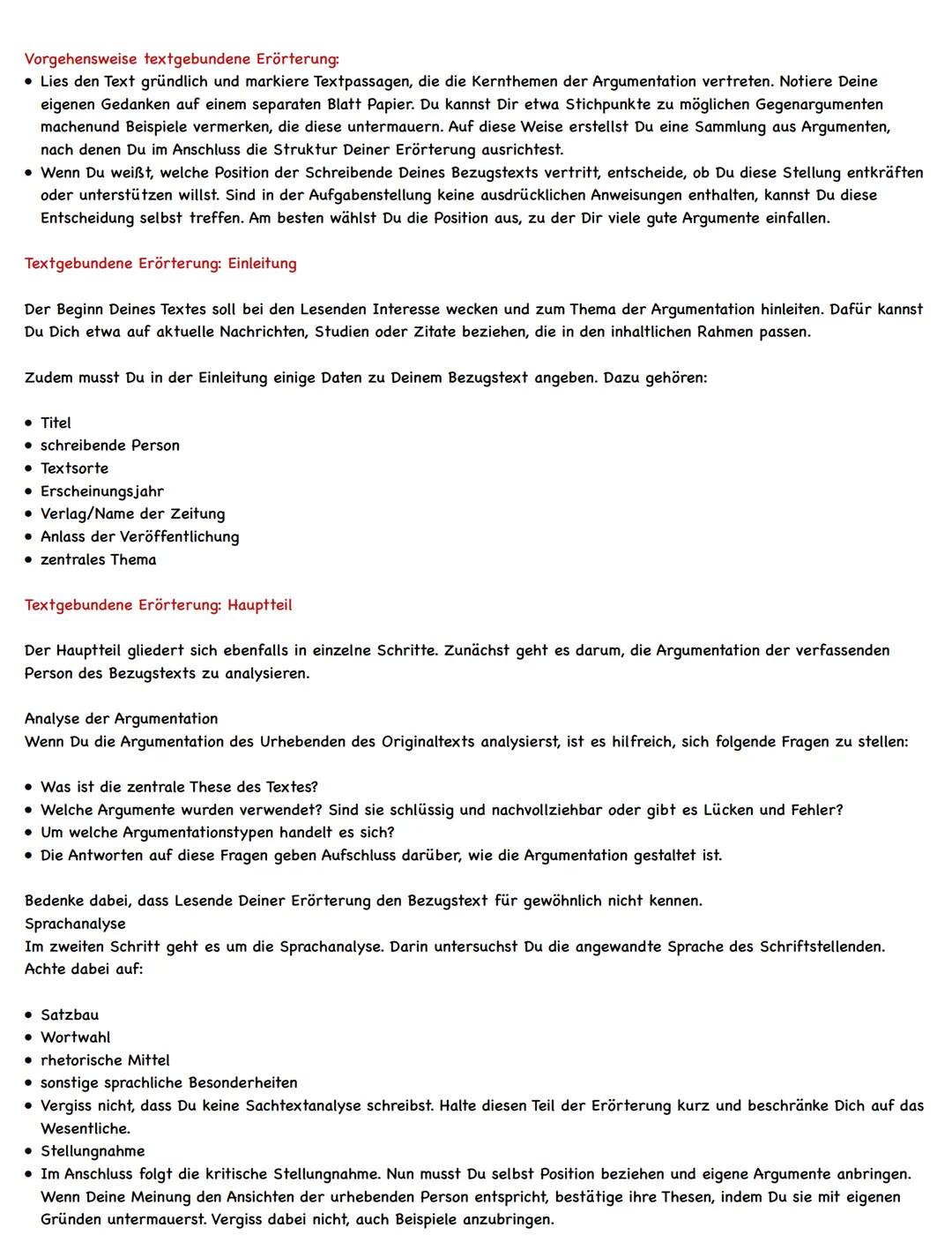 ## LENZETTEL DEUTSCH - eine Erörterung schreiben
Stellen Sie sich vor, Sie müssen eine Debatte in schriftlicher Form festhalten. Genau daru