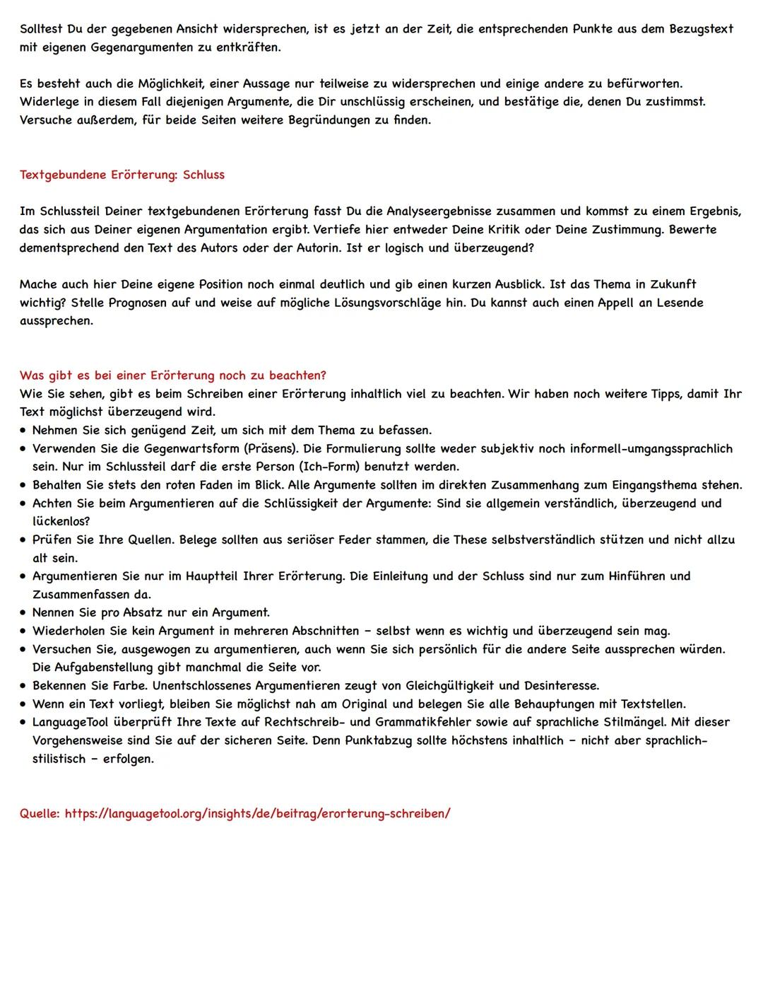 ## LENZETTEL DEUTSCH - eine Erörterung schreiben
Stellen Sie sich vor, Sie müssen eine Debatte in schriftlicher Form festhalten. Genau daru
