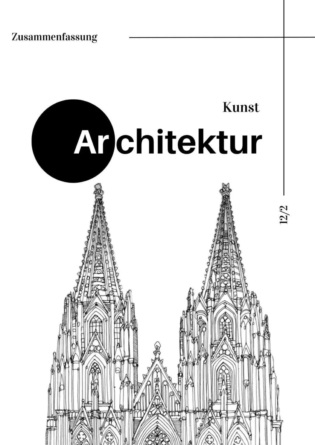 Kunst 12: Architektur