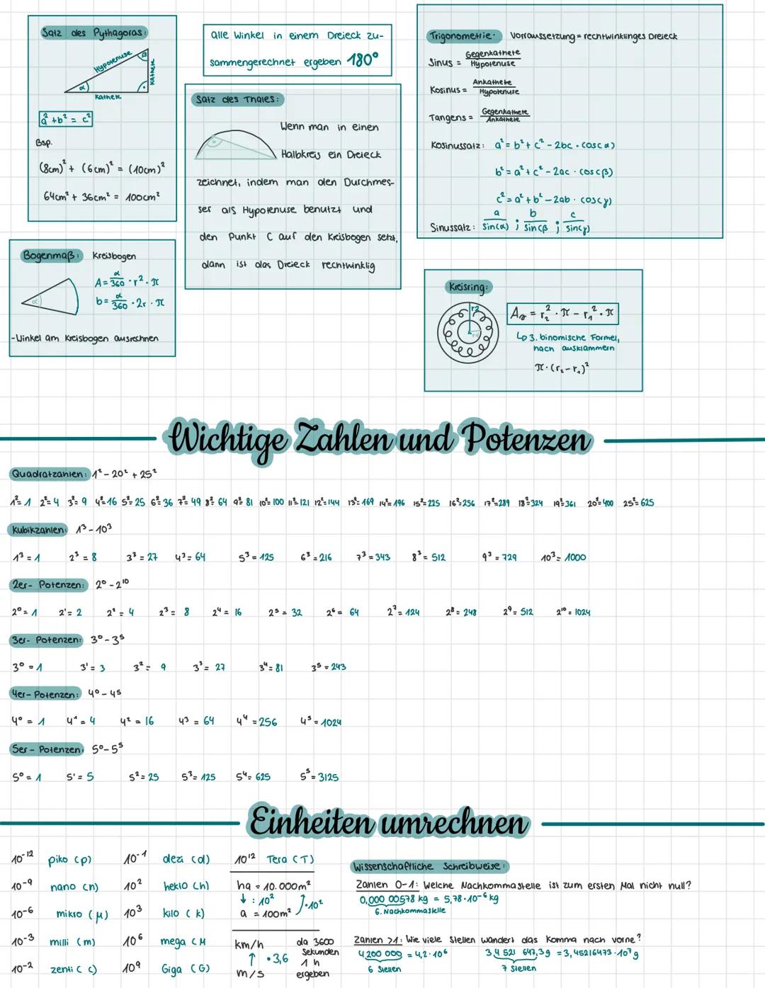 # Geometrie
α = alpha
B = beta
8 = gamma
S = delta
E = epsilon
phi
Körper
O= Kreis
A. Dreieck
= Quadrat
Π
Rechteck
Raute
Paral