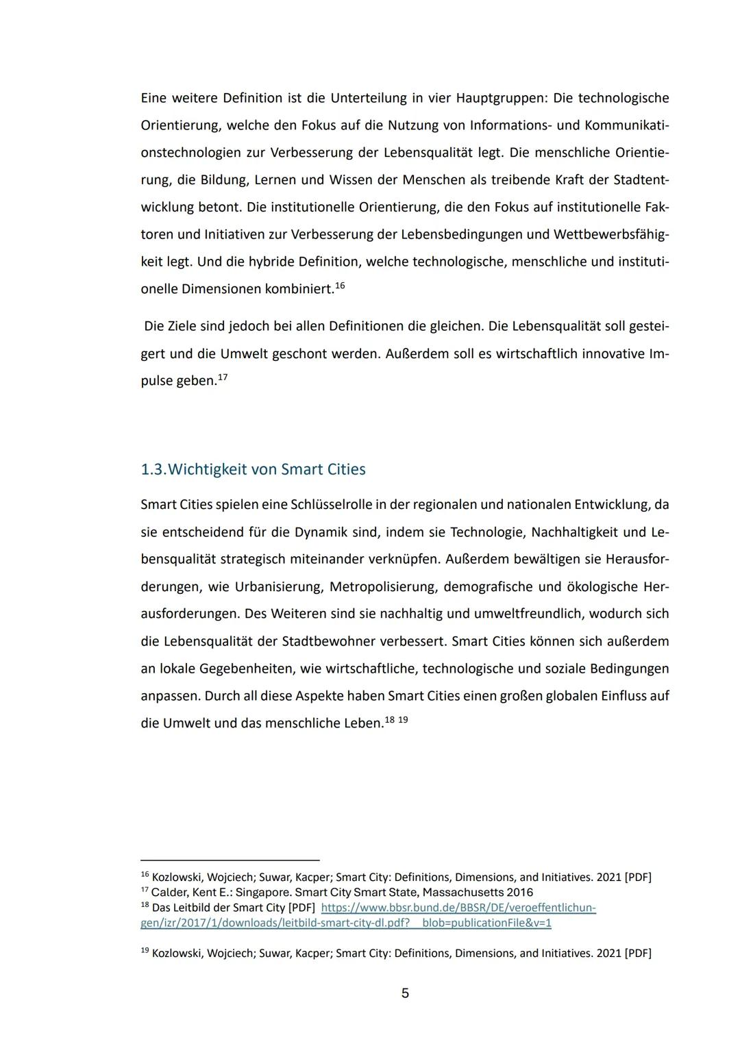 2025
SMART CITIES ALS MODELL
DER ZUKUNFT
Fortschritt oder Gefahr? Eine Analyse am Beispiel Singapurs
Abbildung 1
Skyline von Singapur (Q
