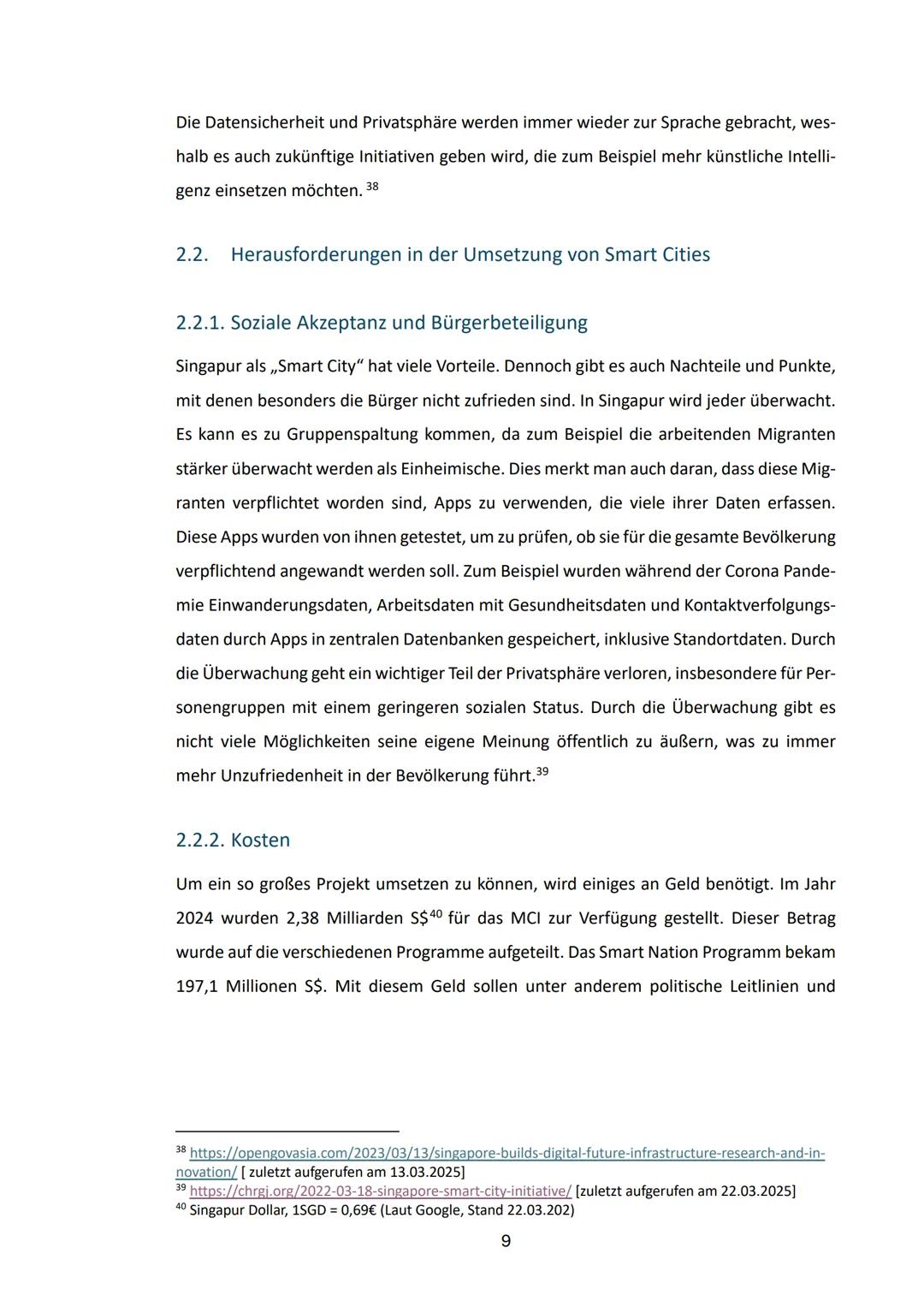 2025
SMART CITIES ALS MODELL
DER ZUKUNFT
Fortschritt oder Gefahr? Eine Analyse am Beispiel Singapurs
Abbildung 1
Skyline von Singapur (Q