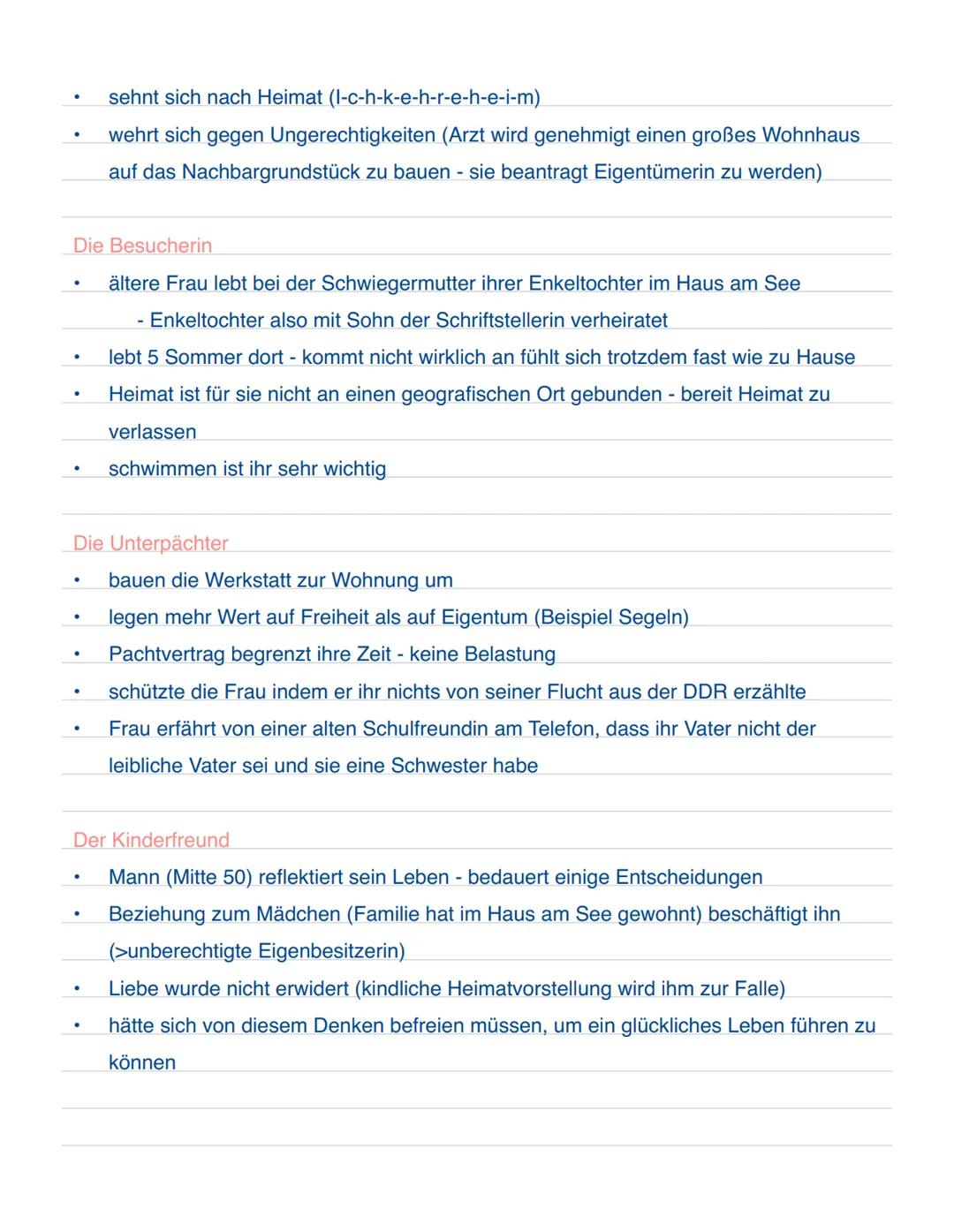 # Heimsuchung - Figuren
Der Großbauer und seine 4 Töchter
* Wurrach = Großbauer und Dorfschulze (Besitzer des Grundstücks am See)
*