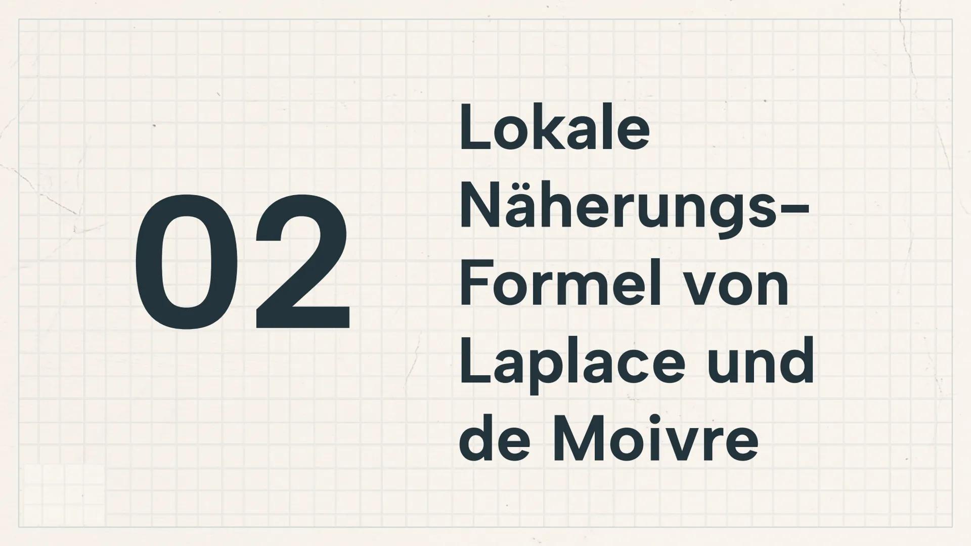# Die
# Normal-
# verteilung Gliederung
01
Definition,
Erklärung
+ Beispiel
04
Anwendung der
Normalverteilung
+ Beispiel
02
Näherungs