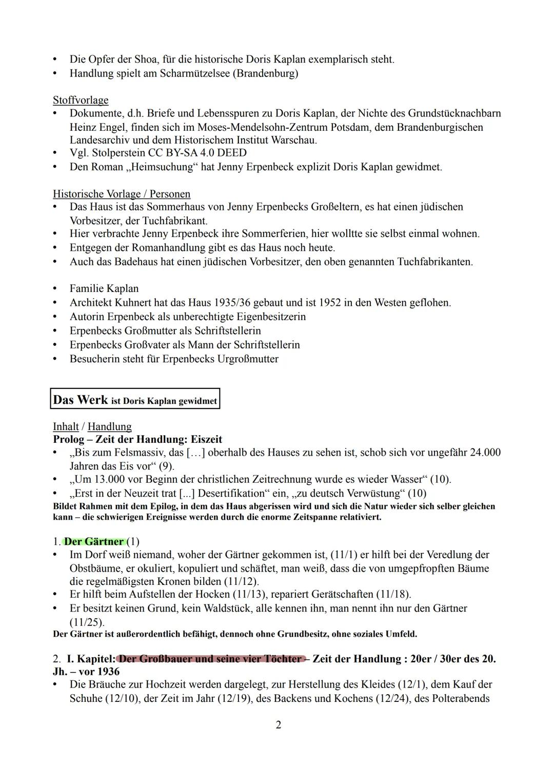 # Jenny Erpenbeck Heimsuchung Schritte der Werkerschließung
## Der Hintergrund
### Autorin
* Geboren 1967 in Ost-Berlin.
* Enkelin vo