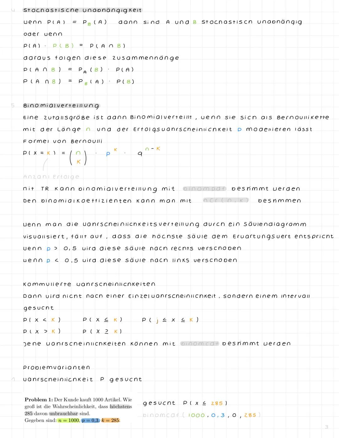 vorabi
Stochastik
Baumaiagramme
Praaregein
2 Grundprinzipien
B
Zutalusgröße Erwartungswert, varianz, Standaraabueicnung, faires Spiel
Be