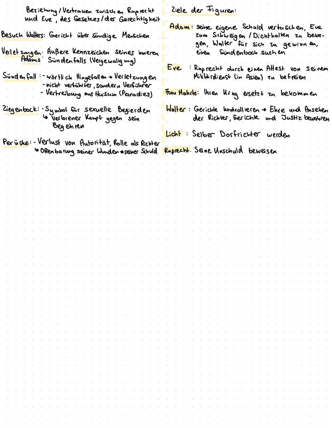 24.09.2025
1. Klausur Q1
Interpretation einer Dramenszene
„Der zerbrochne Krug"
Methodik
↳ Untersuchung vom Gesprächs verhalten
* Gesp