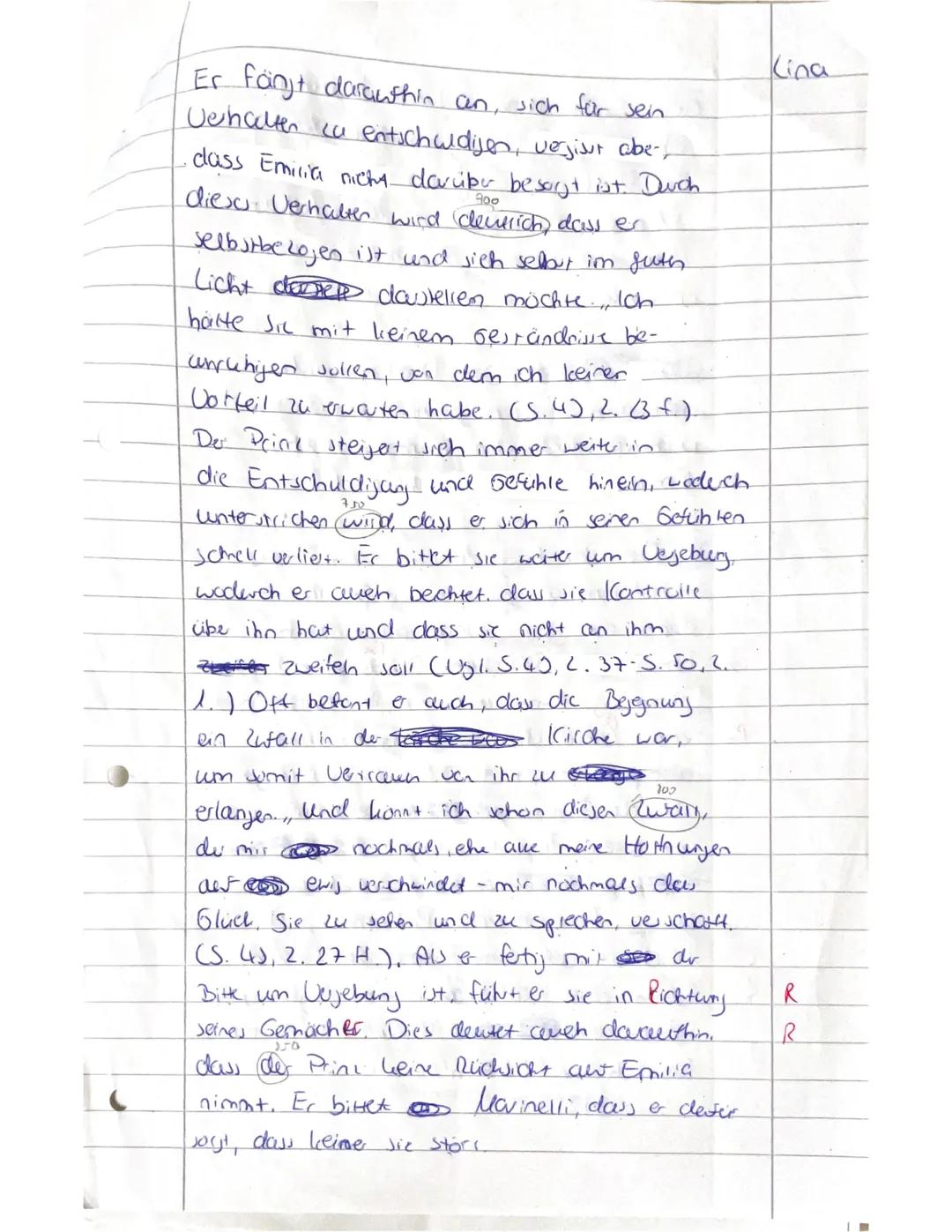 Deutschklausur Nr. 3
Drama der Aufklärung -
Szenenanalyse zu Lessings „Emilia
Galotti"
90 Min.
Viel Erfolg!
Name / Klasse
05.03.25
Datum