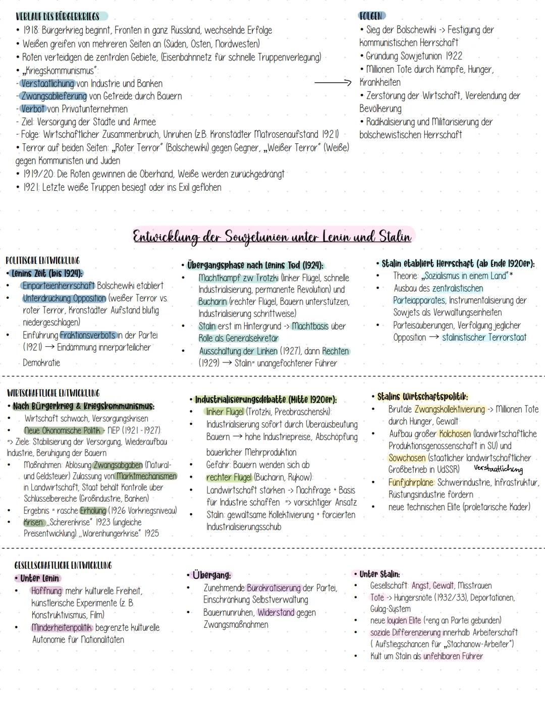 # Machtergreifung der Bolschewiki
URSACHEN DER REVOLUTION:
• soziale Ungleichheit: Kluft zw. Adel/Burgertum, Bauern/Arbeitern
• ruckständ