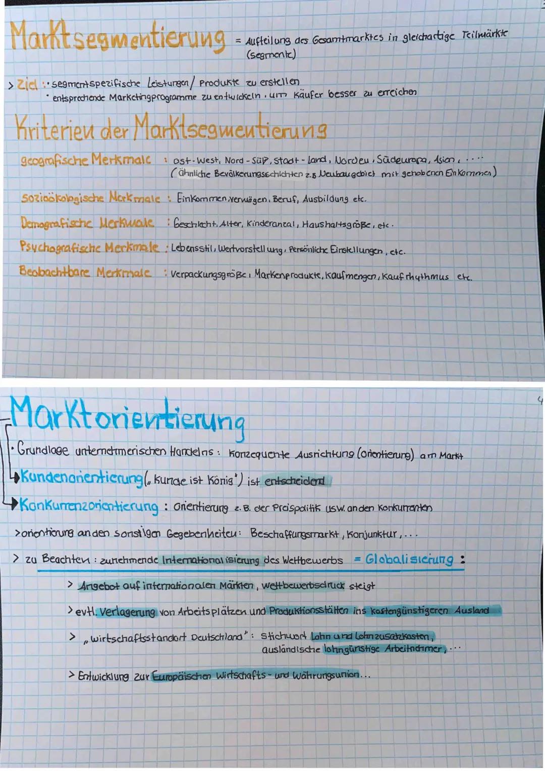 # Marketing
= konzeption, bei der alle Aktivitäten eines Untermetimens konsequent auf die Erfüllungen
der Kundenbedürfnisse aurgerichtet sin