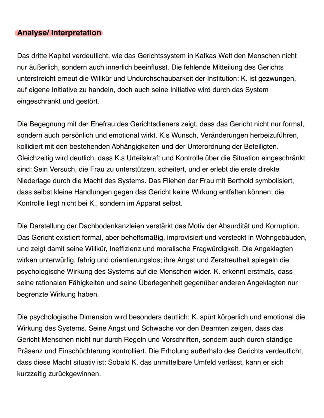 # FRANZ
# KAFKA
# DER
# PROZESS # Kapitel- 1 Verhaftung
Zusammenfassung
Am Morgen seines 30. Geburtstags wird Josef K. überraschend ver