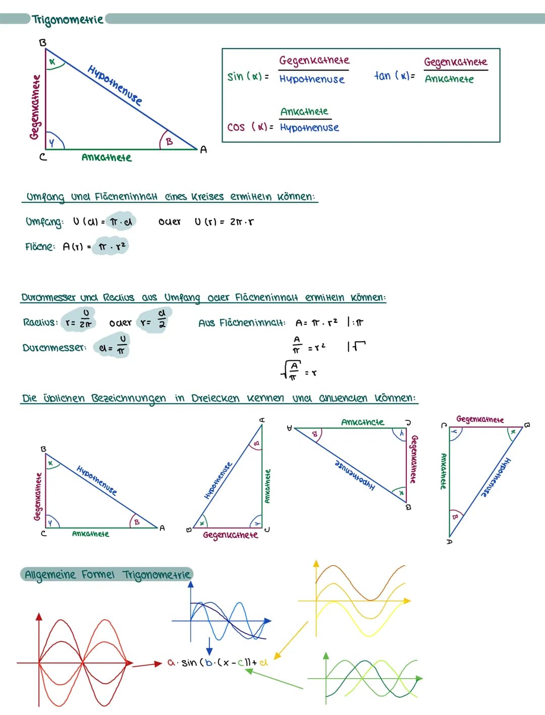 # Grundlagen Mathe - Abitur 2026
Geometrie
Dreiecke gleichseitig ocler greienschenklig?
Gleichseitig
Seiten: a=b=c
Ein gleienseitiges D