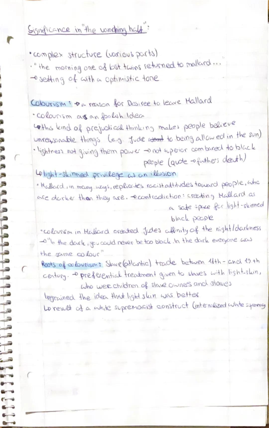 ر
Lernzettel Englisch LK Q.1.2
Cacture of the foxed page
Brit Bennett's review of "Between the World and me":
"Books by block authors are