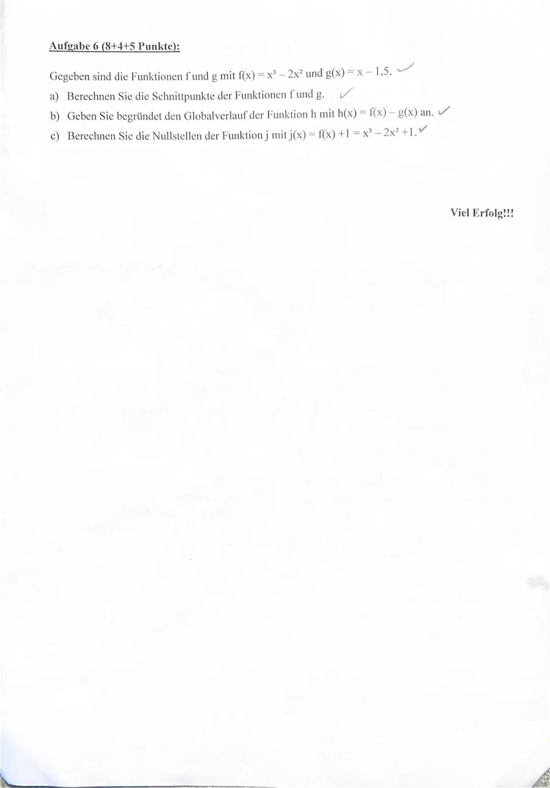 EF M SCA/RED/VIS
Name: Viola Hiller
2. Mathematikklausur
01.12.2025
Prüfungsteil A: Aufgaben ohne Hilfsmittel
Dieser Teil ist nach spätesten