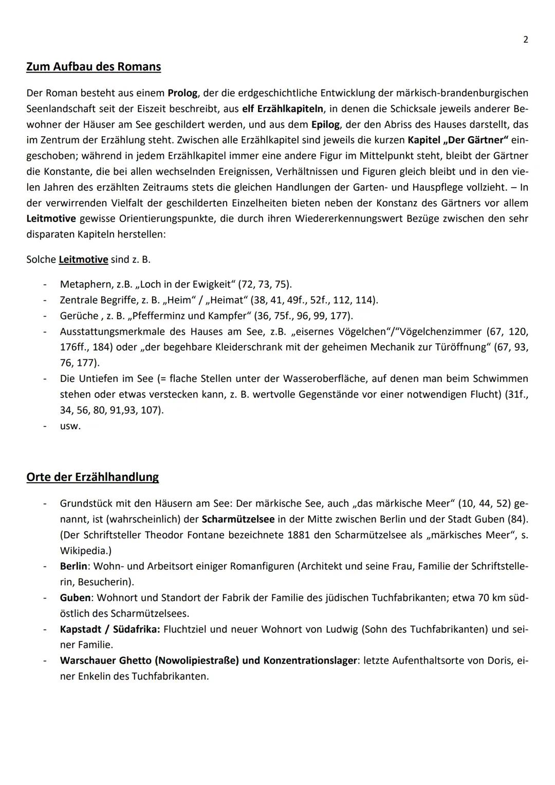Erläuterungen zu:
1
Jenny Erpenbeck, HEIMSUCHUNG, Roman 2007
(Die in Klammern stehenden Zahlen sind die Seitenzahlen der
Taschenbuchausga