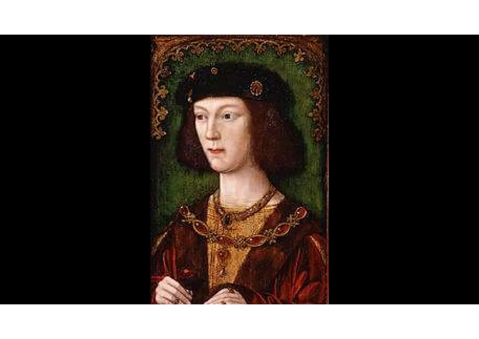 Henry VIII BOLINA VXOR
HENRI ANNO
ETATIS SVE. XVII KATHARINE PARRE ANNO · ETATIS ·
SVAE · XLIX · # Henry VIII
## Early life:
* Bor