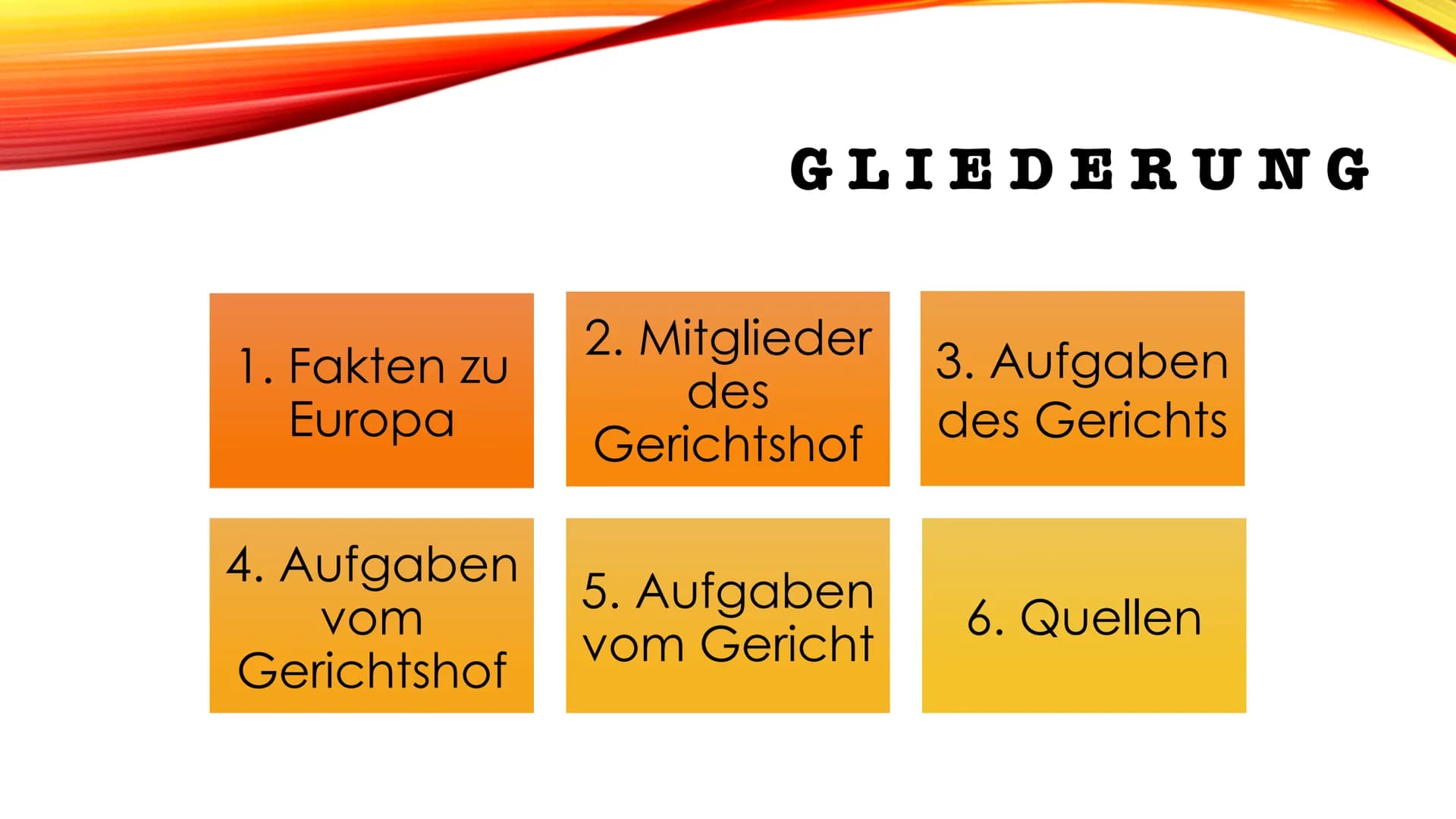 # Europäischer Gerichtshof
## Fakten zu Europa
- 27 Mitgliedsstaaten
- 513,5 Millionen Bürger
- 1993 als EU
- Euro als Währung (Außer in 10