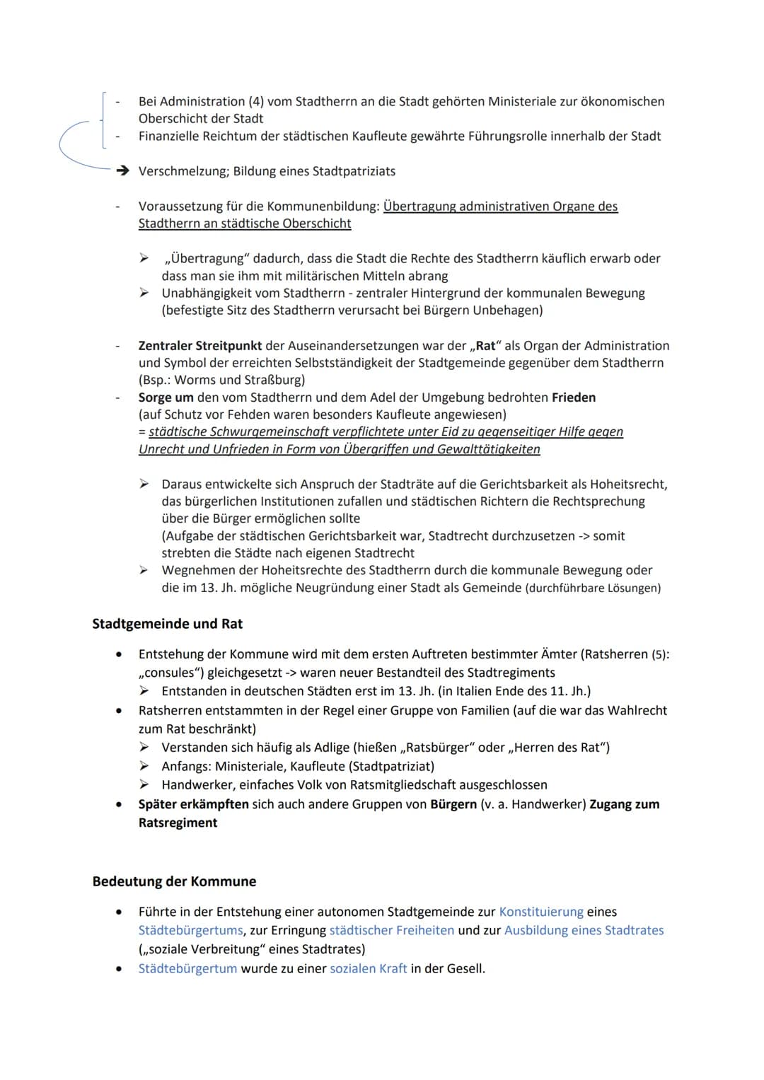 ## Einteilung der Städte:
### Größe der Bevölkerung
1. Großstädte = über 10.000 Einwohner
2. Mittelstädte = über 2.000 Einwohner
3. Kleinstä