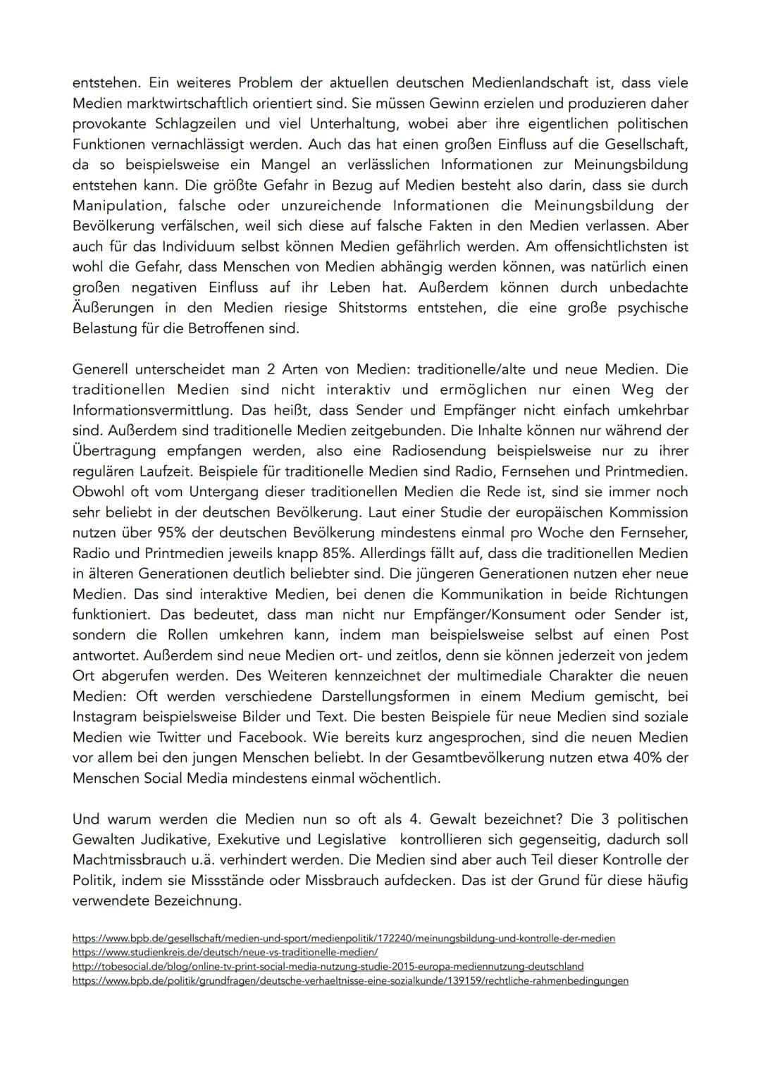 # Aufgabe von Medien in der Demokratie
## INFORMATIONSFUNKTION
Die Bürger umfassend, verständlich und objektiv informieren, sodass sie zur