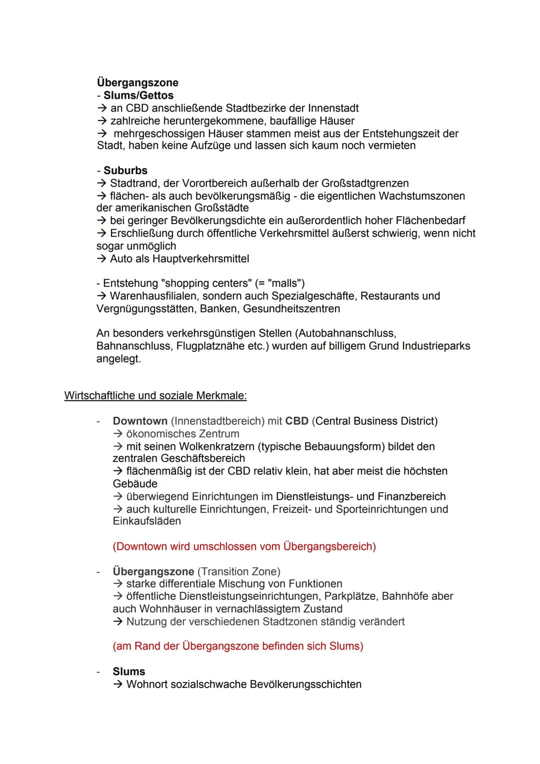 # Vortrag: Nordamerikanische Stadt
## Bauliche Merkmale:
### Aufriss:
* Akkumulation der Wolkenkratzer im Stadtkern
* charakteristische Sk