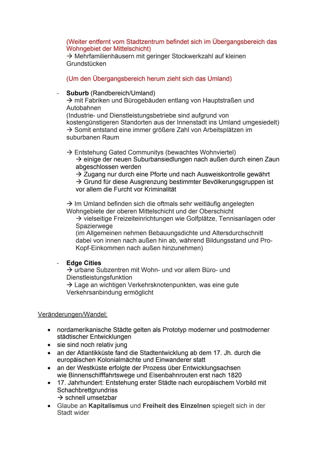 # Vortrag: Nordamerikanische Stadt
## Bauliche Merkmale:
### Aufriss:
* Akkumulation der Wolkenkratzer im Stadtkern
* charakteristische Sk