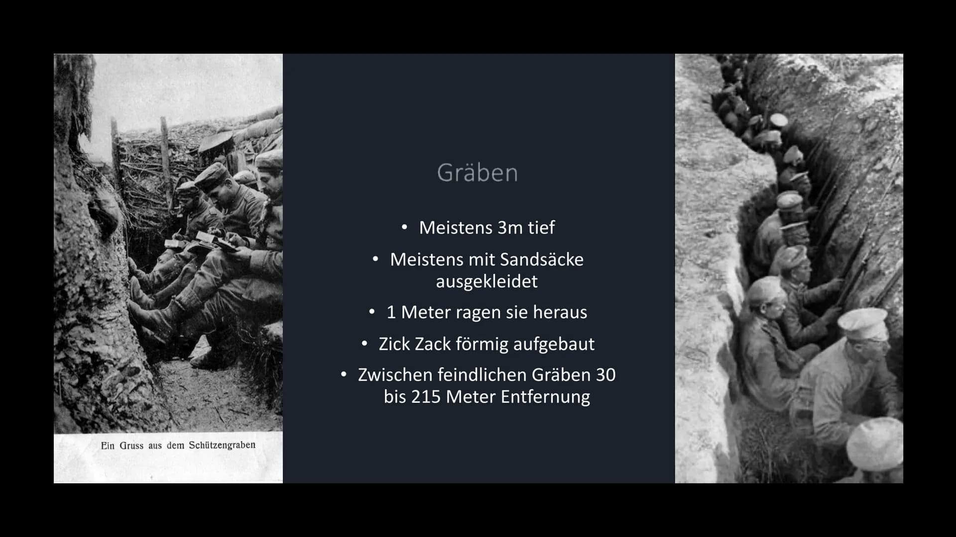 DER ERSTE
WELT
KRIEG
28. JULI 1914 # 1. Weltkrieg:
4 Jahre
1914
1918
Alltag an der Front # Übersicht:
* Was ist die Front?
* Welche Fro
