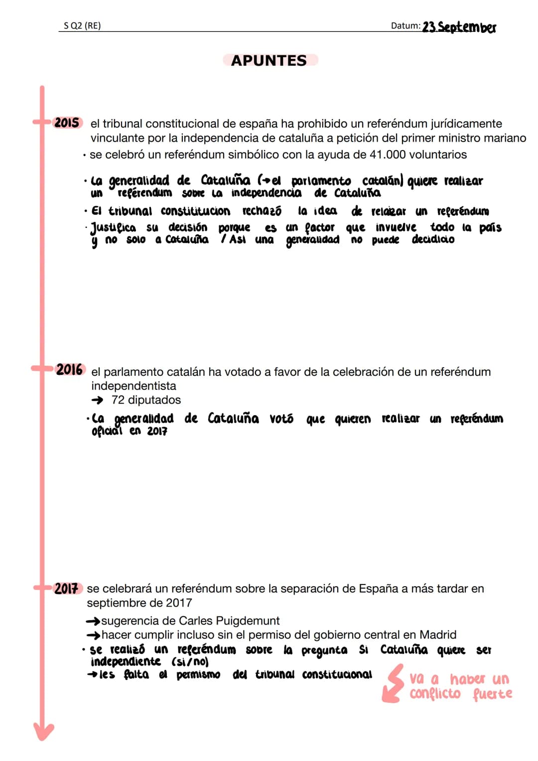 SPA Q2
RE/SCH
Fecha: 26 August
# Las lenguas de España: la Constitución de 1978 y el Estatuto de Cataluña
## Actividades:
1. Apunta "las dem