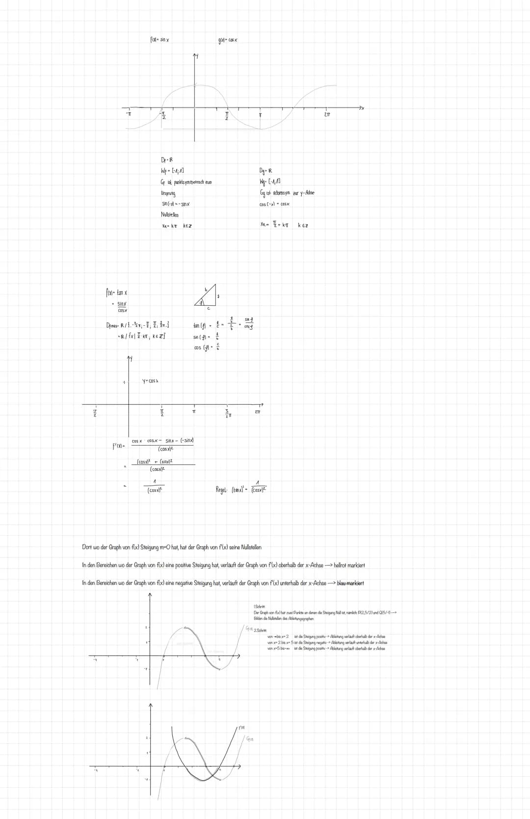# Bestimmung
des Definitionsbereichs
Nenner = 0
Unstetigkeit
Polstelle
Lücke
$D = R \setminus \{x_1, x_2\}$
der Nullstelle
$f(x) = 0$
Zähl