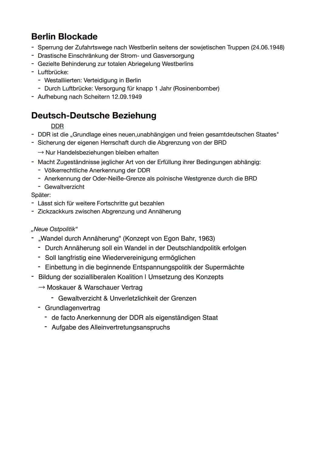# Die Potsdamer Konferenz
- Treffen der Siegermächte des Zweiten Weltkrieges: USA, GB & UdSSR
- Zentrale Themen: Zukunft DE, europäische Nac