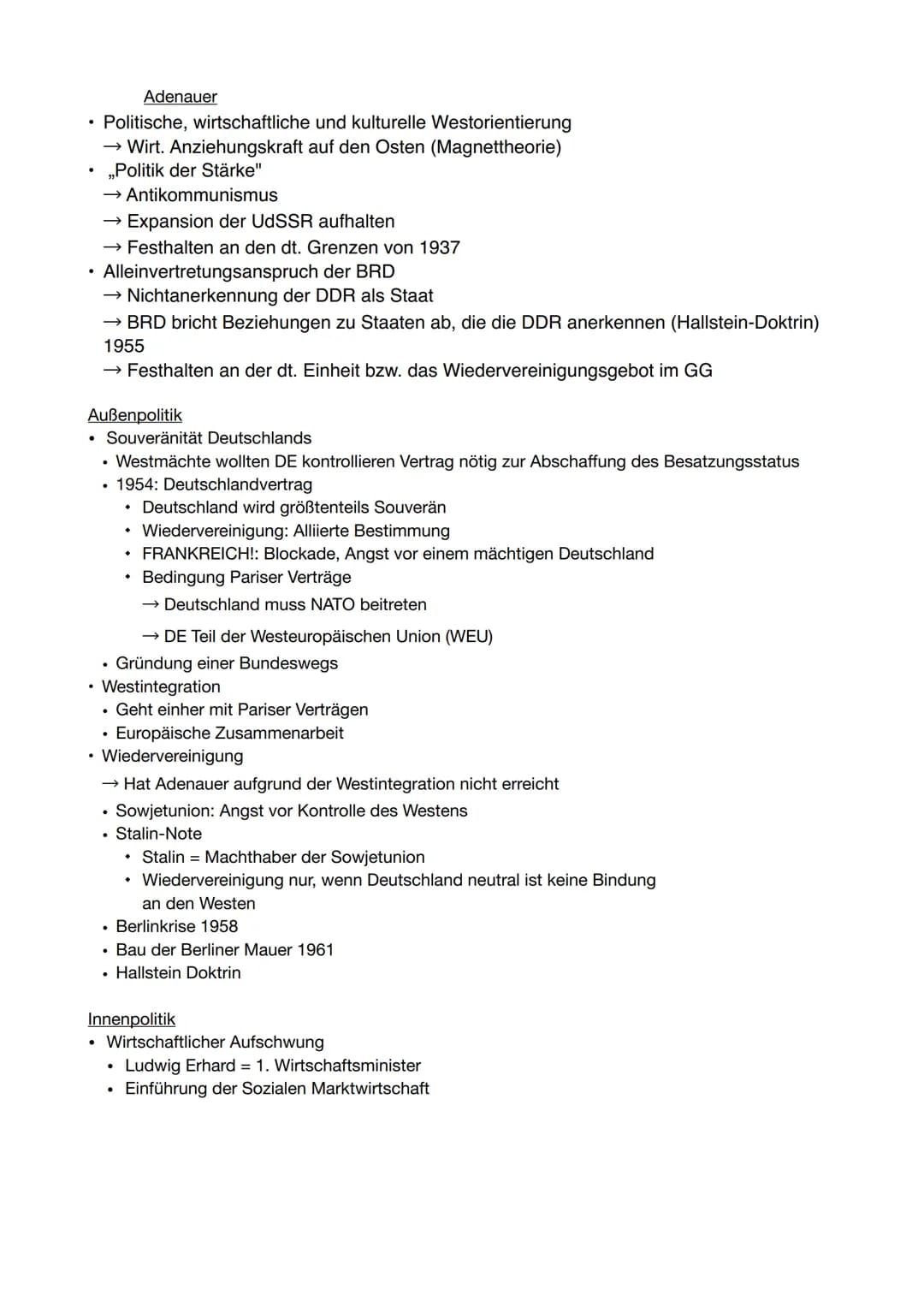 # Die Potsdamer Konferenz
- Treffen der Siegermächte des Zweiten Weltkrieges: USA, GB & UdSSR
- Zentrale Themen: Zukunft DE, europäische Nac