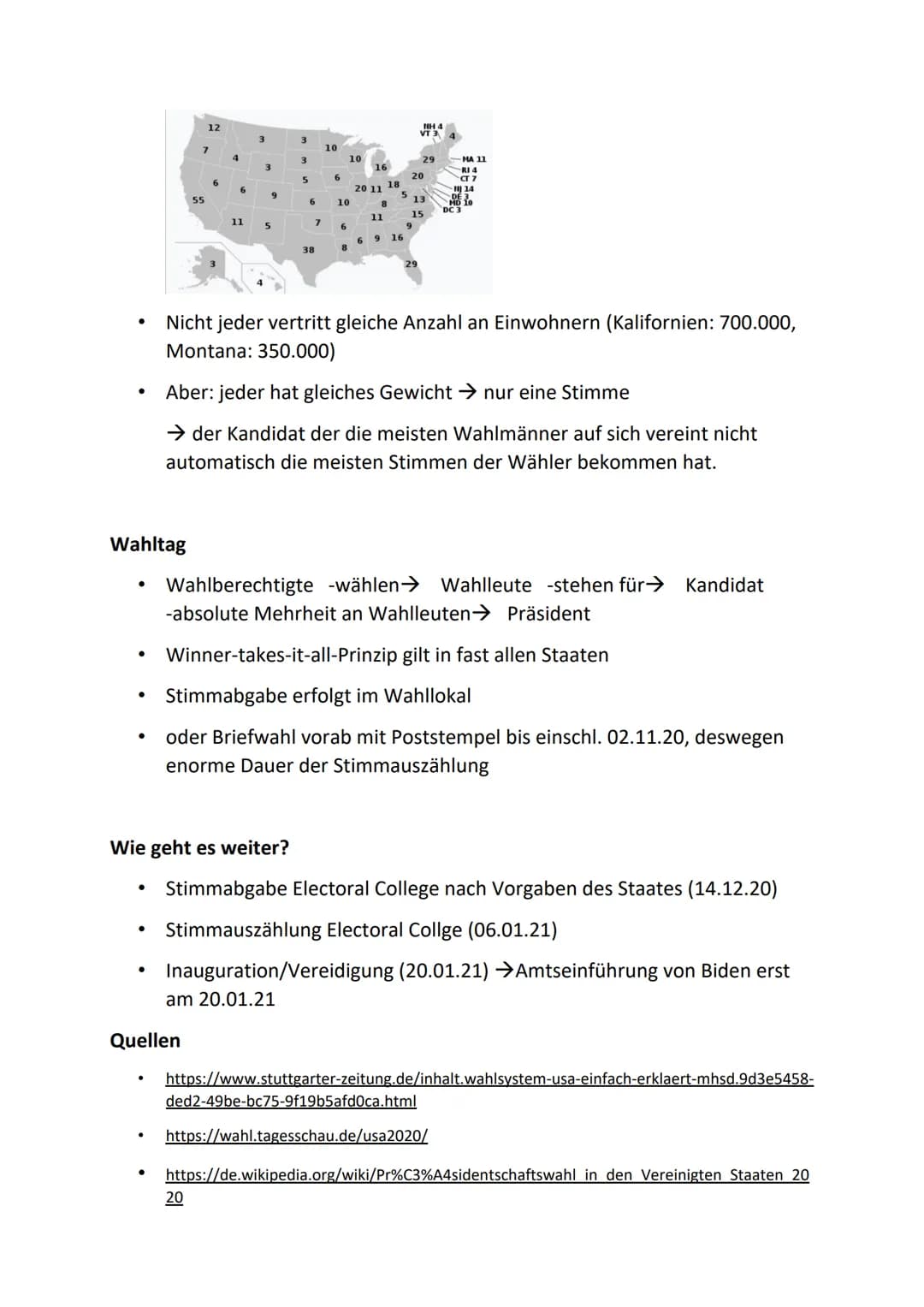 <h2>Einführung</h2>
<p>Die Vereinigten Staaten bestehen aus 50 Bundesstaaten mit insgesamt 328,2 Millionen Einwohnern. Die letzten Wahlen f