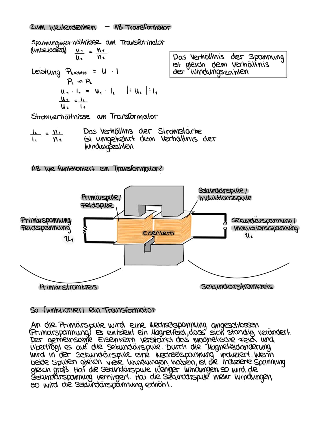 # Transformatior - Tilb 2
## Hochspannungstransformator
Ein Hochspannungstransformator ist ein Transformator, welcher für eine sehr hohe W